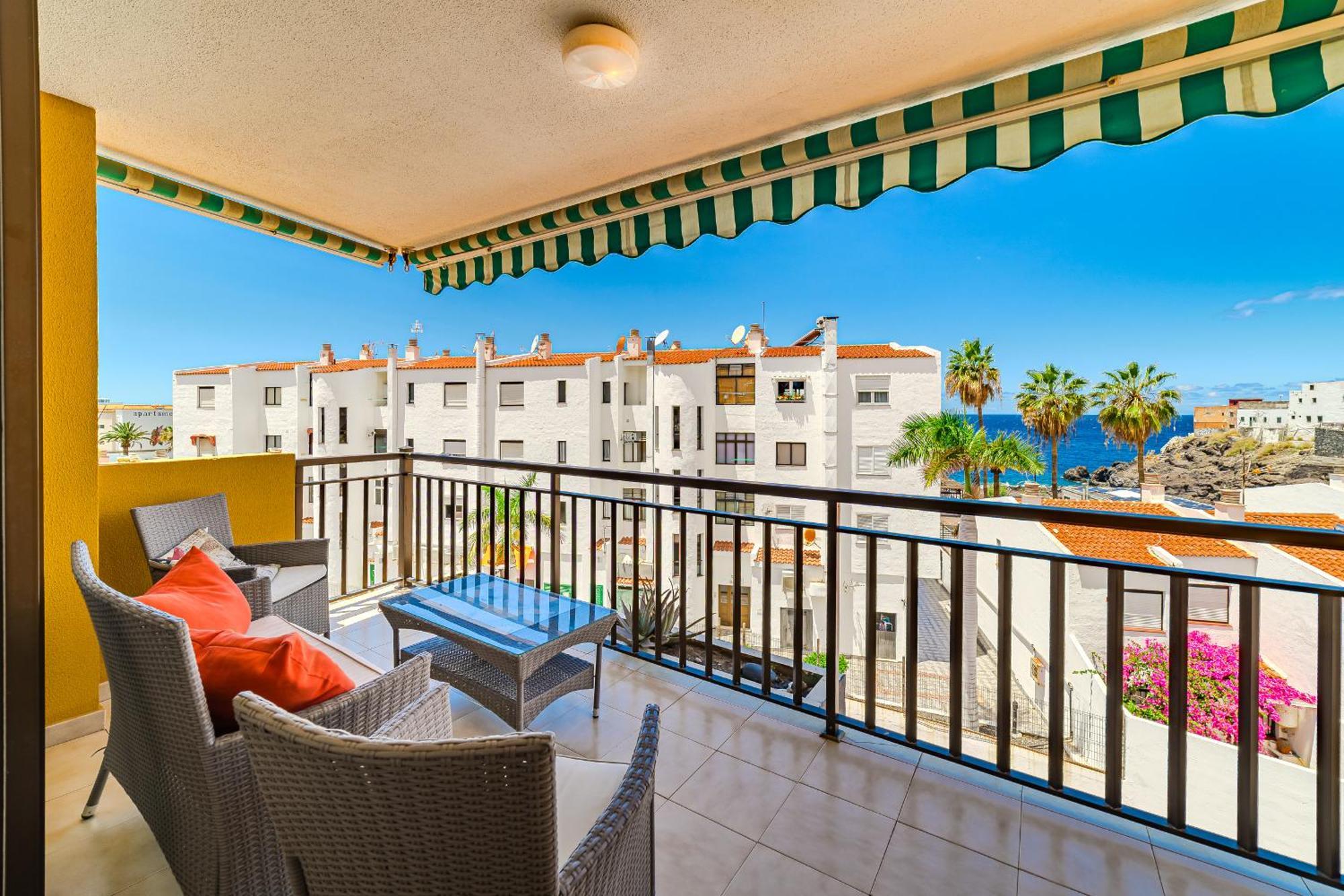 Family Apartment With 3 Bedrooms And Balcony Near Los Gigantes And Ocean 푸에르토 데 산티아고 외부 사진
